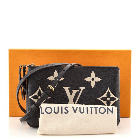 louis vuitton double zip pochette monogram|Louis Vuitton double zip bag.